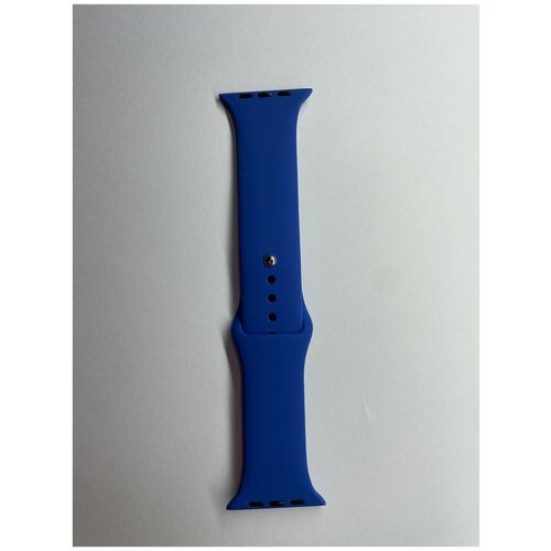 Ремешок SPORT для Apple Watch 42/44 мм, силикон (синий)