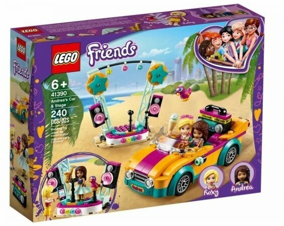 Конструктор LEGO Friends 41390 Машина со сценой Андреа