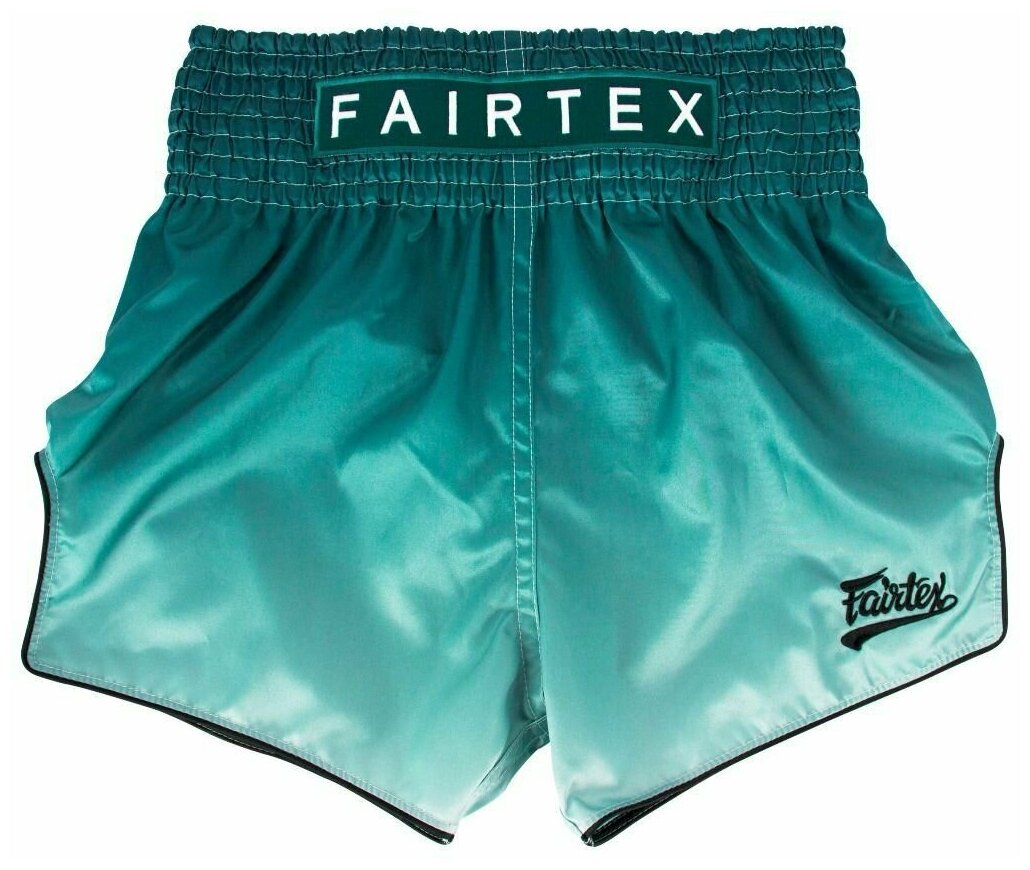 Трусы боксерские Fairtex Базовая коллекция, размер S, бирюзовый — фото 1