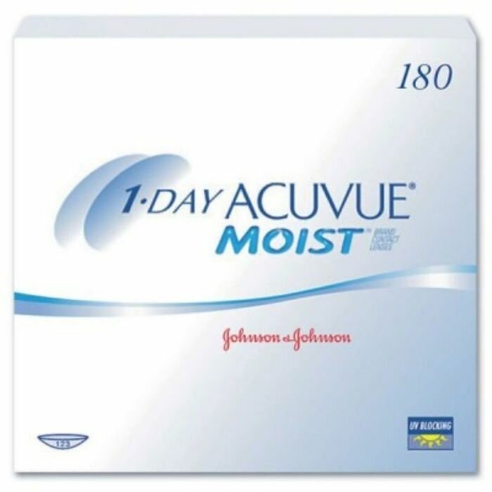 1-Day Acuvue Moist (180 линз) (+5.25/9.0)