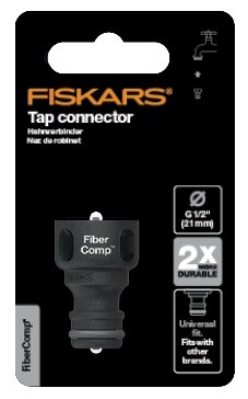 Штуцер FISKARS для крана FiberComp G1/2'' (21мм) 1027053 - фотография № 2