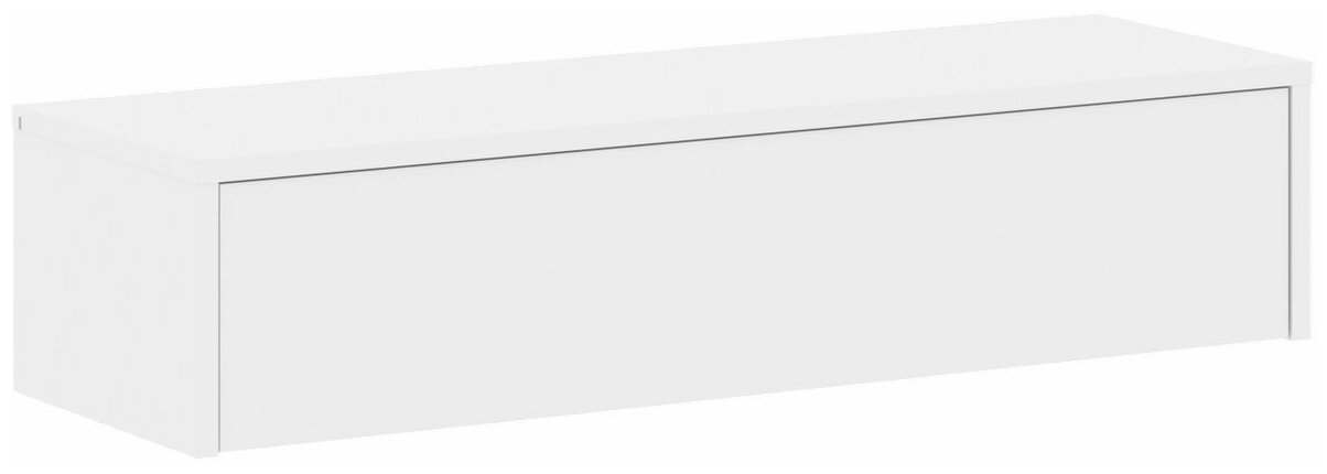 Прикроватная тумба / тумба подвесная / консоль навесная SKYLAND COMP CD 9029, белый, 90х29х20 см - фотография № 8