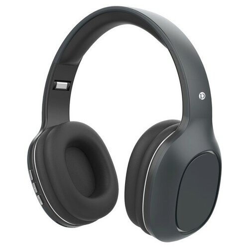 Наушники PERO BH04 беспроводные полноразмерные микрофон 400 мАч до 20 часов серые 302300₽