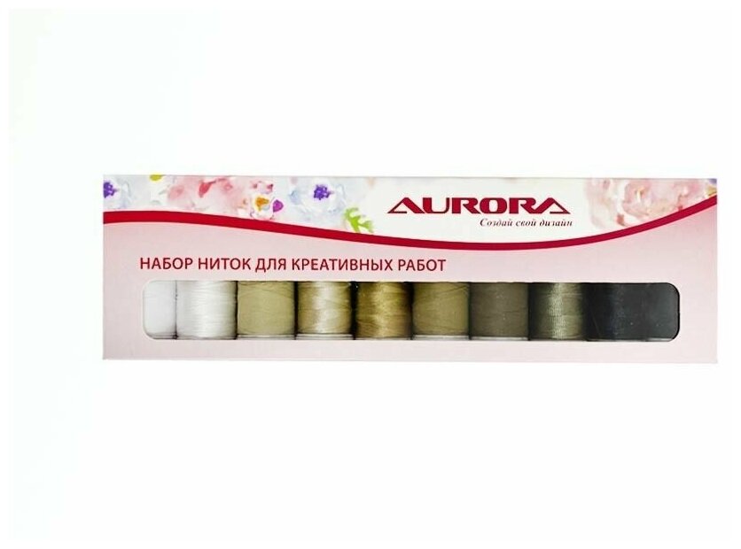 Нитки для вышивки Aurora Попурри Песок, AU-8201