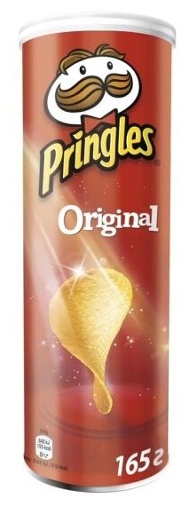Картофельные чипсы Pringles Original 165 г
