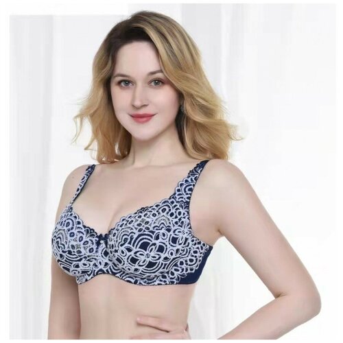 Бюстгальтер мягкая чашка, на косточках Lanny Mode, размер 80E, черный