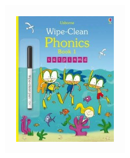 Wipe-Clean Phonics Book 1 (Mairi Mackinnon) - фото №1