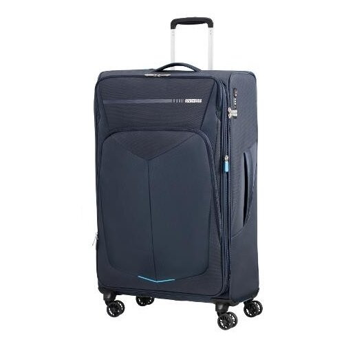 фото Чемодан american tourister summerfunk spinner l 119 л, navy