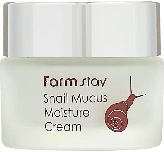 Увлажняющий крем для лица с муцином улитки FarmStay Snail Mucus Moisture Cream