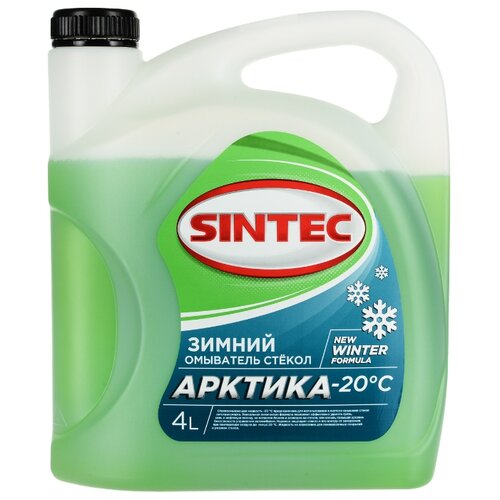 фото Жидкость для стеклоомывателя sintec