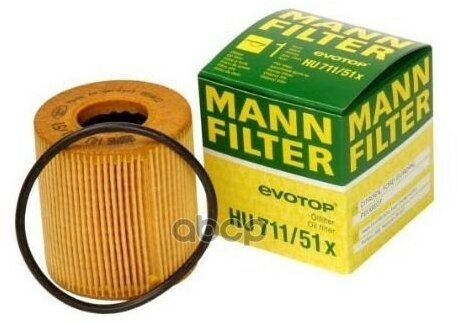 Масляный Фильтр MANN-FILTER арт. HU71151X