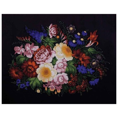 фото Panna набор для вышивания жостовские цветы 43 х 34 см (bn-5011)
