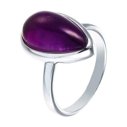 фото Element47 кольцо из серебра 925 пробы с аметистами tr28r_ko_am_wg, размер 17
