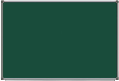 Доска магнитно-меловая 120x180 см, BoardSYS, зеленая, настенная с полочкой