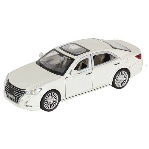 Модель машины - Toyota Crown 1:24 со световыми и звуковыми эффектами модель машины toyota alphard 1 24 со звуковыми и световыми эффектами