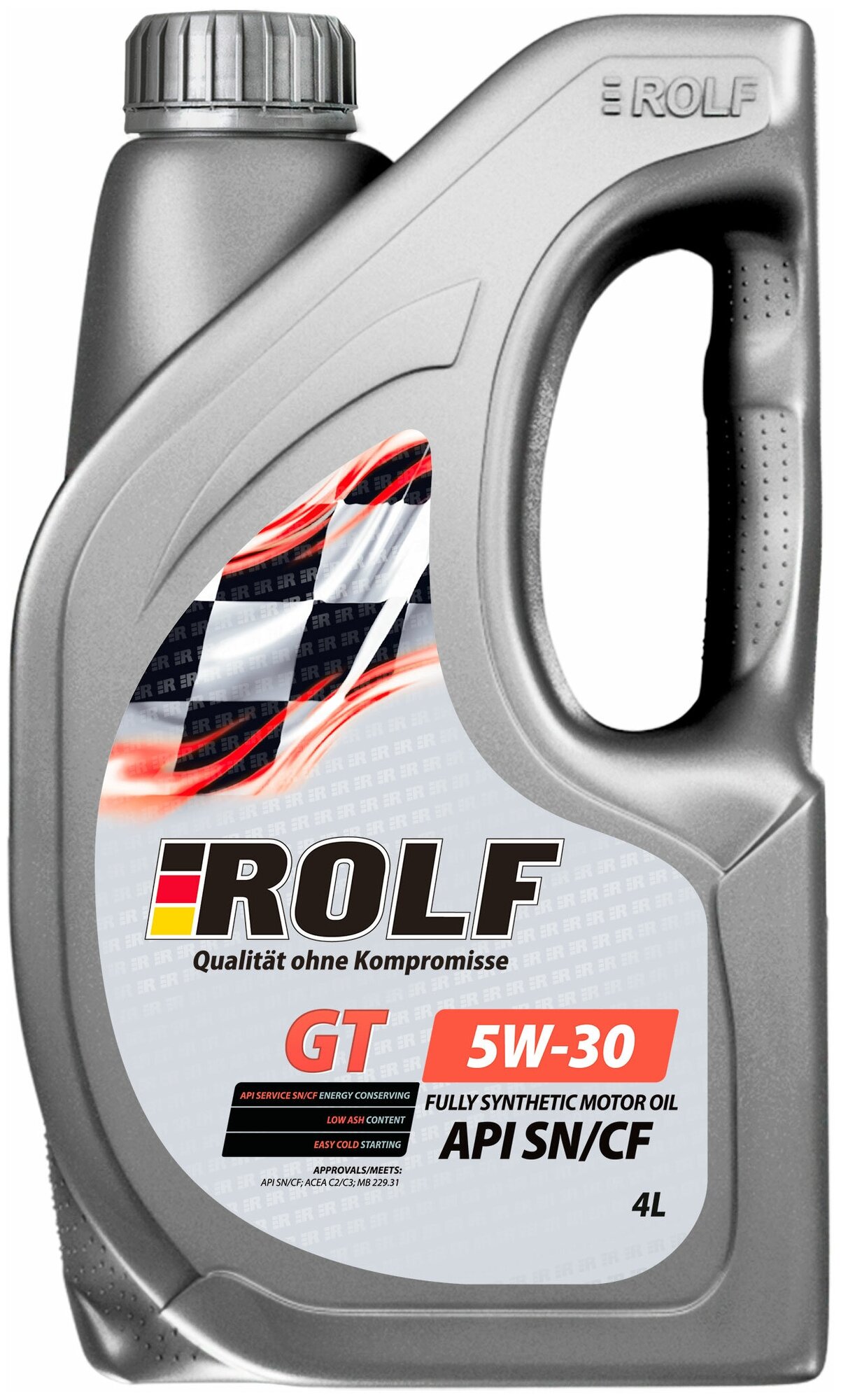  ROLF GT 5W30 A3/B4 (4 л) синт. 322735 пластик —  по .