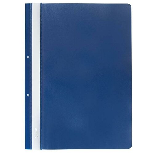 Папка-скоросшиватель Stanger (А4, 180мкм, до 100л, пластик) синяя, 20шт.