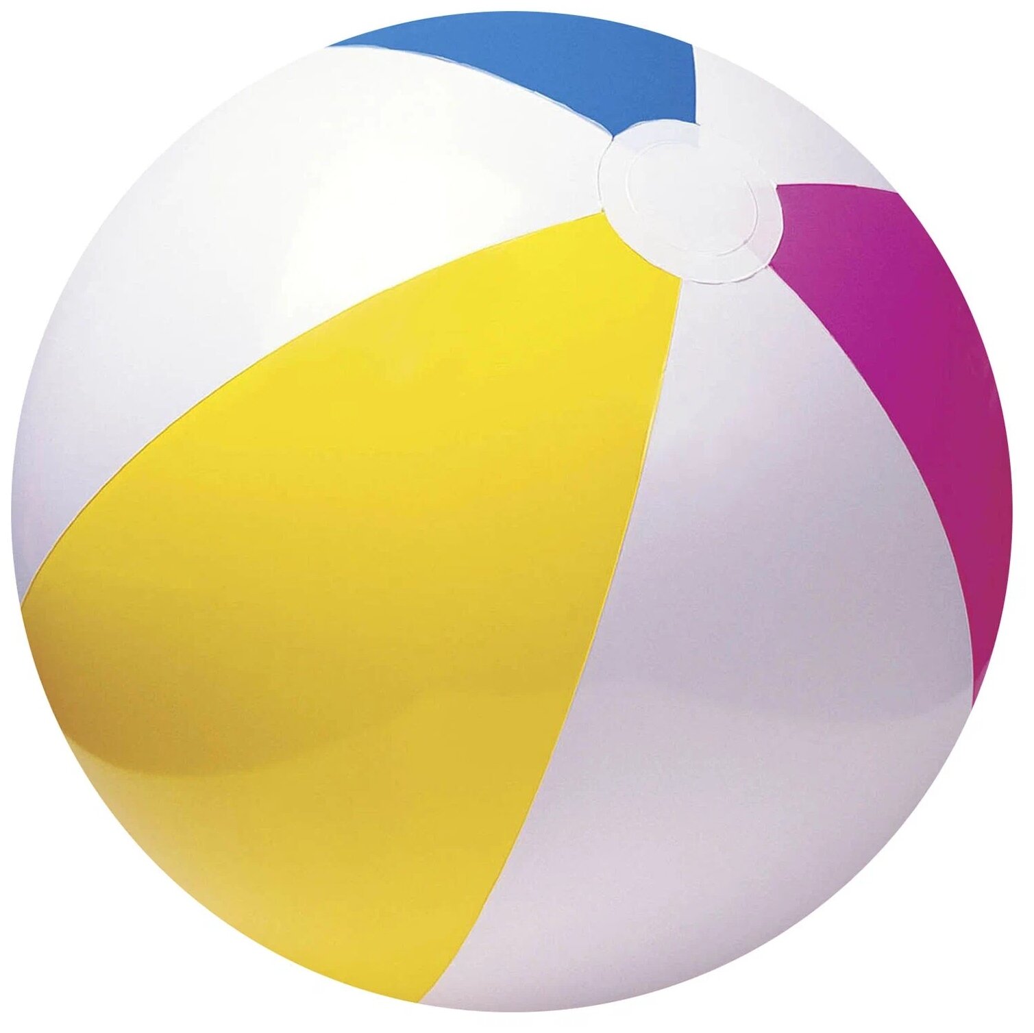 Мяч надувной INTEX 61см &quotGlossy Panel Ball&quot (Полосатый мячик) , от 3-х лет int59030NP