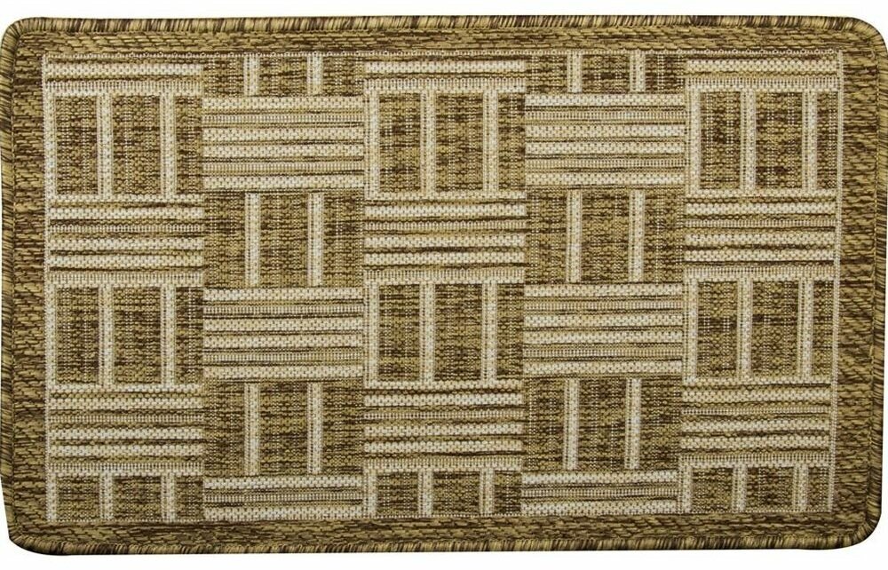 Ковер-циновка Люберецкие ковры Эко 7917-23, 1 x 2 м - фотография № 8