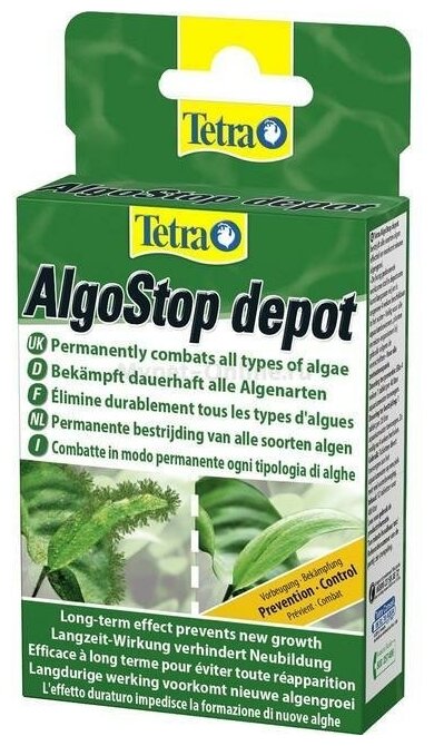 Средство для авкариума Tetra AlgoStop Depot, 12 шт