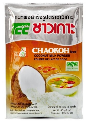 Chaokoh Кокосовое молоко сухое, 60 г