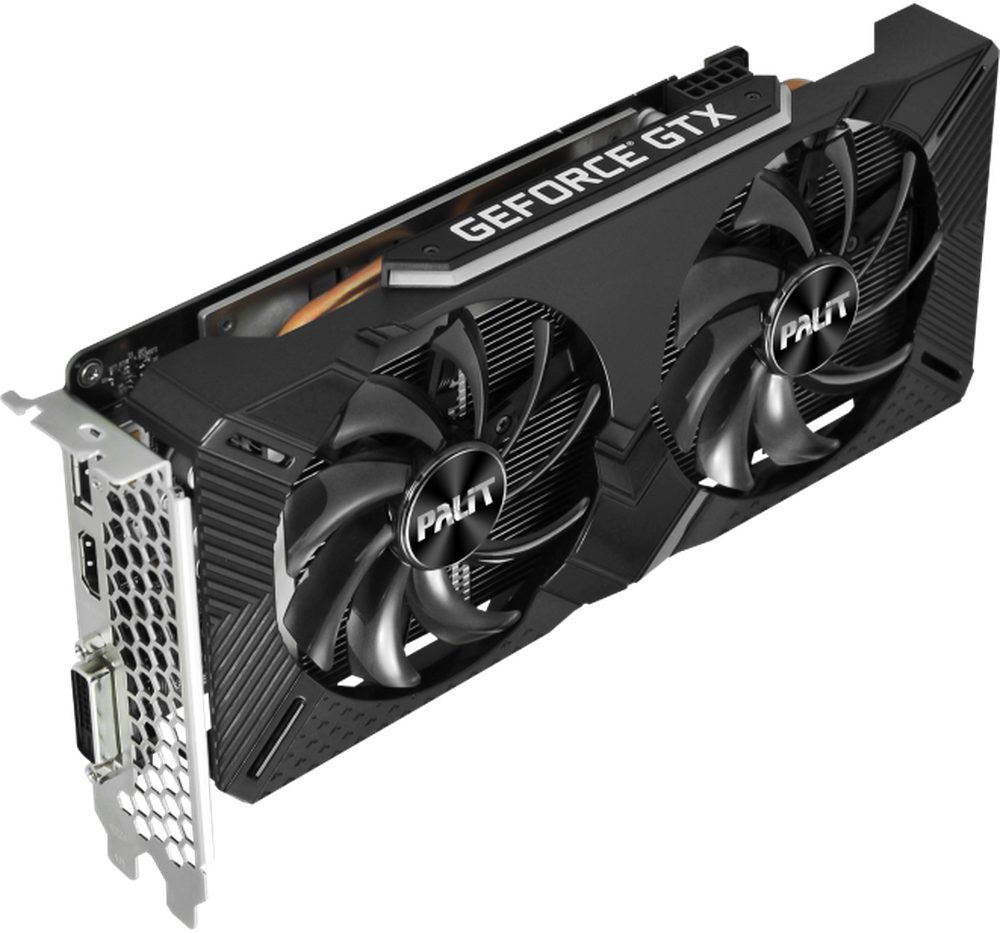 Видеокарта Palit GeForce GTX 1660 Ti Dual 6GB (NE6166T018J9-1160C)