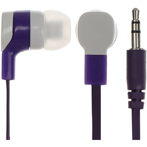 Наушники Luazon VBT 17 вакуумные плоский провод микс 338₽