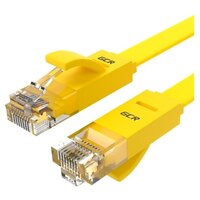 Плоский LAN patch cord GCR сетевой кабель патч корд UTP CAT 6 RJ 45 0.15м для Ethernet cable