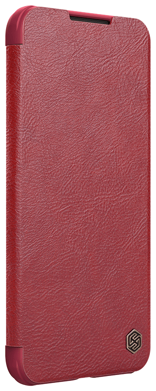 Чехол Nillkin Qin Pro Leather Case для Samsung Galaxy S22 SM-S901 Red (красный)