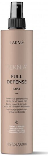 Кондиционирующий спрей для волос Lakme Teknia Full Defense Mist Комплексной защита, 300 мл