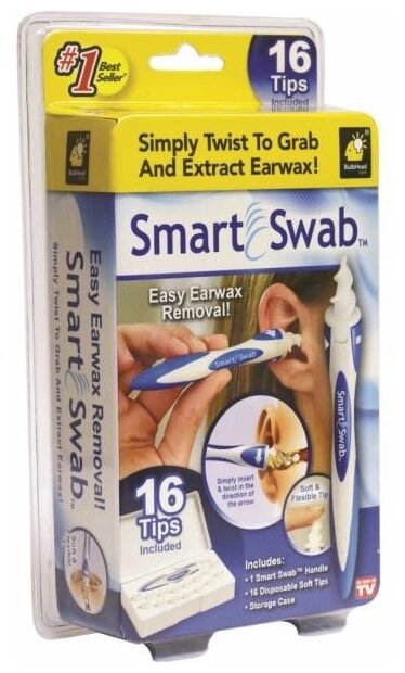 Smart Swab Прибор для чистки ушей - фотография № 4