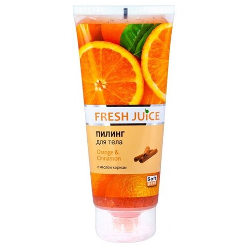 фото Fresh Juice Пилинг для тела Orange and Cinnamon 200 мл