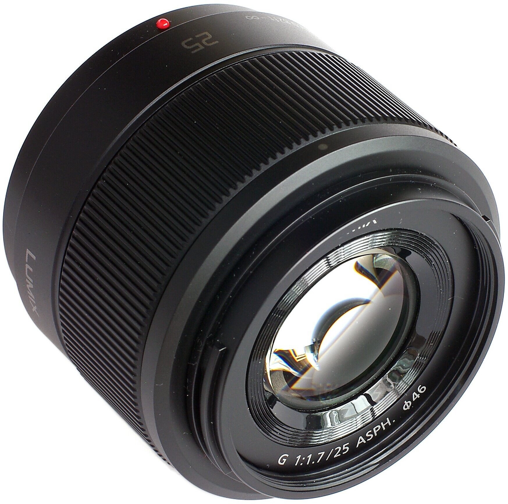 Объектив Panasonic Lumix H-H025E 25mm f/1.7 G Aspherical black - фото №7