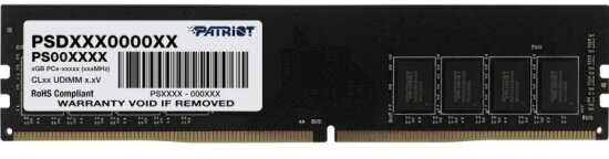 Оперативная память Patriot Memory DDR4 8Gb 3200MHz pc-25600 PSD48G320081)