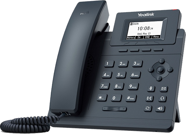 VoIP-телефон Yealink SIP-T30P, 1 SIP-аккаунт PoE (SIP-T30P)