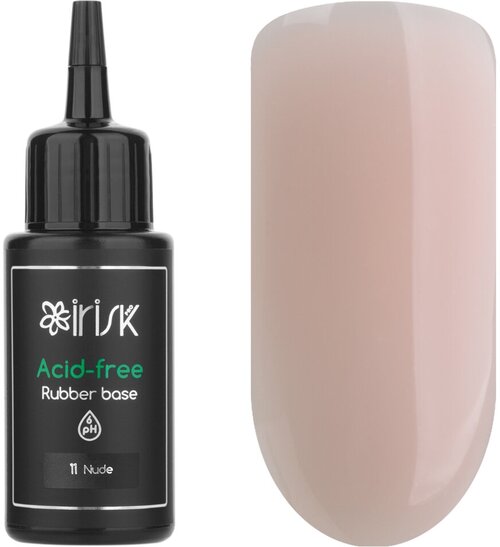 База каучуковая бескислотная IRISK Acid-free Rubber Base, 50мл (11 Nude)