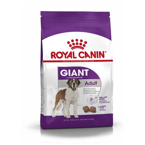 Корм сухой ROYAL CANIN полнорационный для взрослых собак очень крупных размеров 4 кг х 3 шт