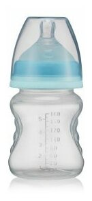 Бутылочка с антиколиковой соской ROXY-KIDS, объем 160 мл, средний поток, 3 мес+