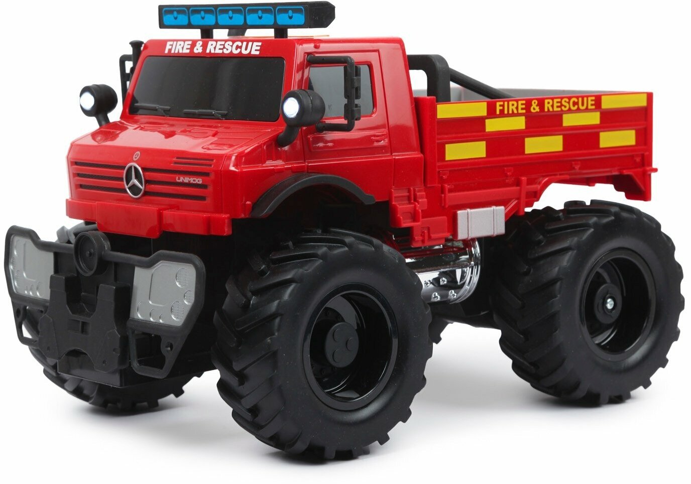 Грузовик MAISTO Mercedes-Benz Unimog U5000 Красный 82233