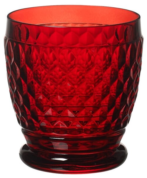 Стакан Villeroy & Boch Boston Colored Double Old-Fashioned Glass 1173091412/1173091414/1173091411/1173091410, 325 мл, красный