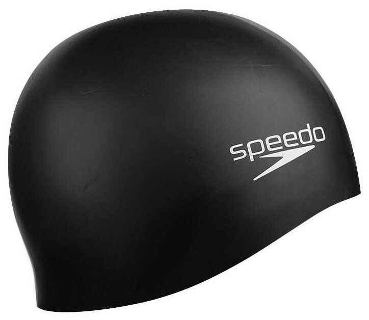 Шапочка для плавания SPEEDO Plain Flat Silicone Cap Junior 8-709900001, Black