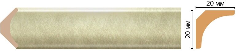 фото Карниз потолочный Decomaster D133-373, 1шт (длина 2,4м)