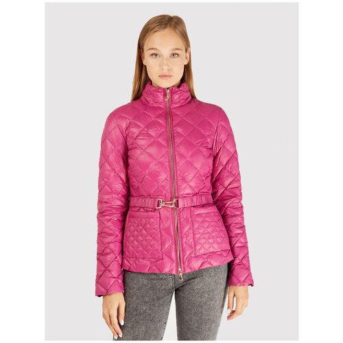фото  куртка patrizia pepe демисезонная, размер 42, розовый