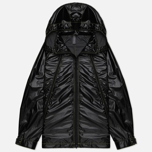 Мужская куртка ветровка UNAFFECTED Oblique Zip Jumper чёрный, Размер S