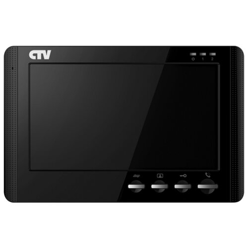 Домофон (переговорное устройство) CTV CTV-M1704MD черный (домофон)