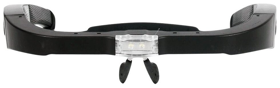 Лупа очки с подсветкойенными линзами и встроенным аккумулятором для рукоделия ювелирных работ чтения