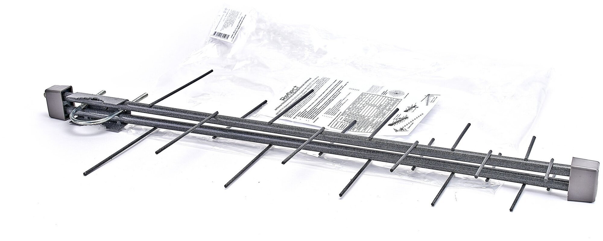 Антенны ТВ Reflect Антенна уличная Reflect Буревестник (пассивная, DVB-T2, 8,5 дБ, пакет)