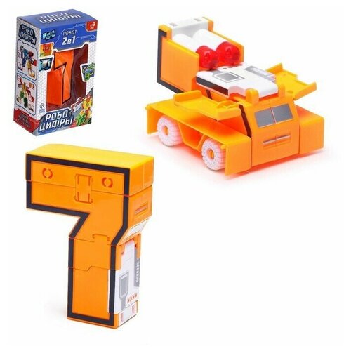 фото Робот-трансформер woow toys "робоцифры – 7" (4407662) сима-ленд