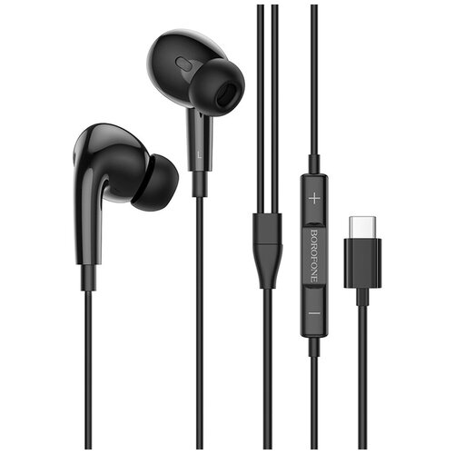 Наушники BOROFONE BM80 Pro Elegant универсальные с микрофоном Type-C черный 37800₽