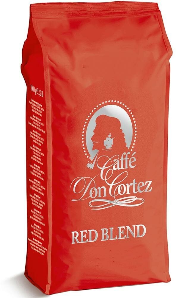 Кофе в зернах Carraro Don Cortez Red, 1 кг (Карраро)